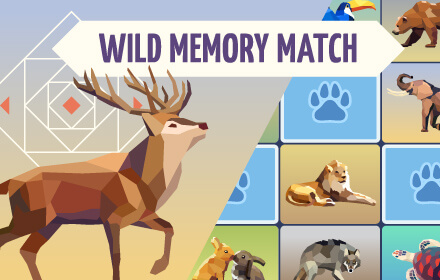 Wild Memory Match HD